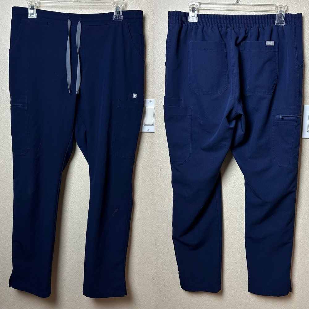 FIGS Yola Scrub Pant M - Navy